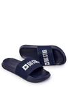 Pánska veľká hviezda JJ174507 Navy Blue Plippers