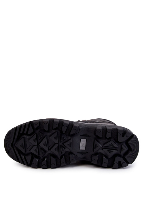 Pánské boty Memory Foam Big Star KK174120 Černe