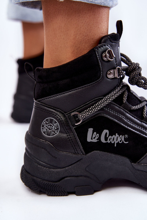 Dámská trekingová obuv Trappers Lee Cooper LCJ-22-31-1441 Černe