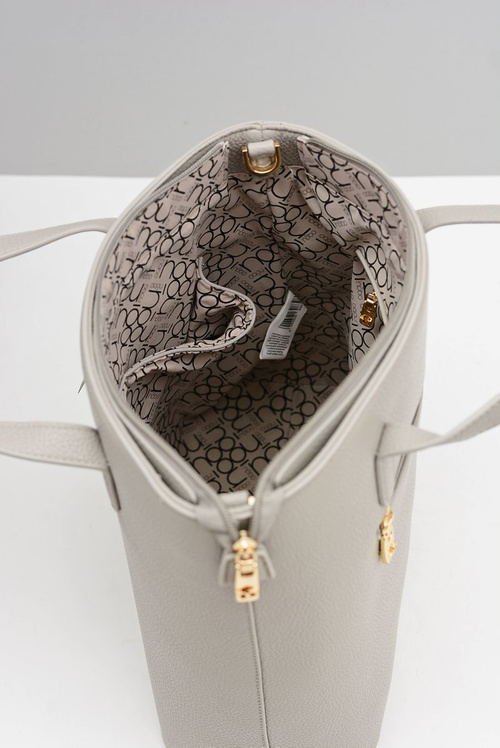 Duża Damska Szara Torebka A4 NOBO