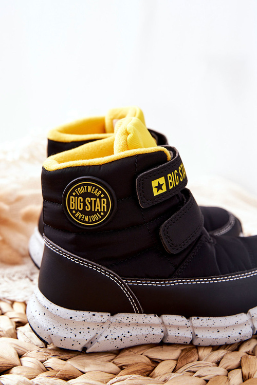 Detské snehové topánky pamäť pamäť peny veľká hviezda ii374070 čierna