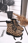 Dětské Boty Se Zipem Leopard Dafne