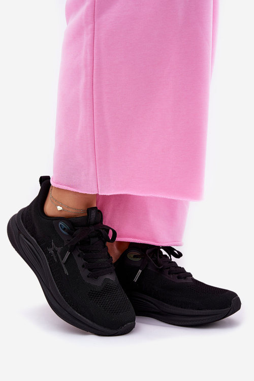 Športová Obuv Tenisky Dámske Big Star RR274A144 HI-POLY SYSTEM Čierne