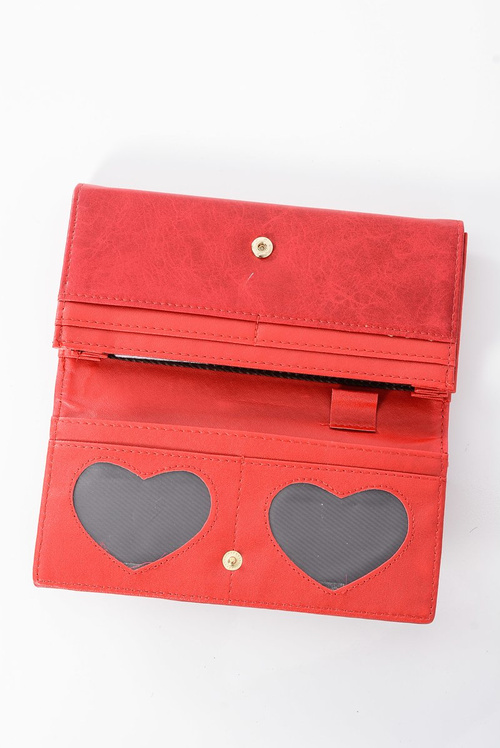 Krásne dámske červené portfólio pre Bigig