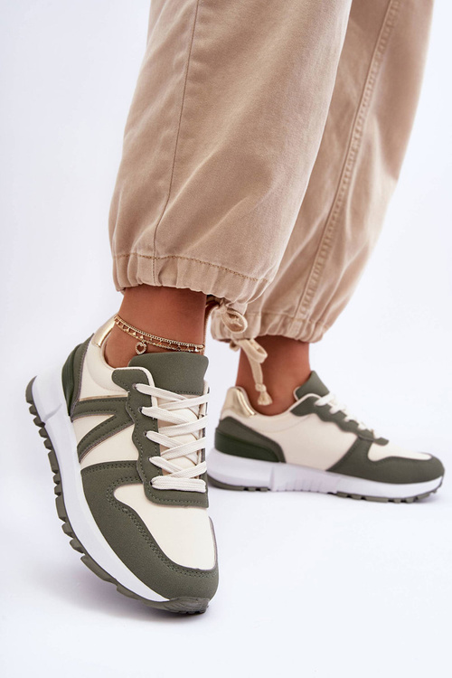 Kabama Green-Bega Dámska kožená športová topánka