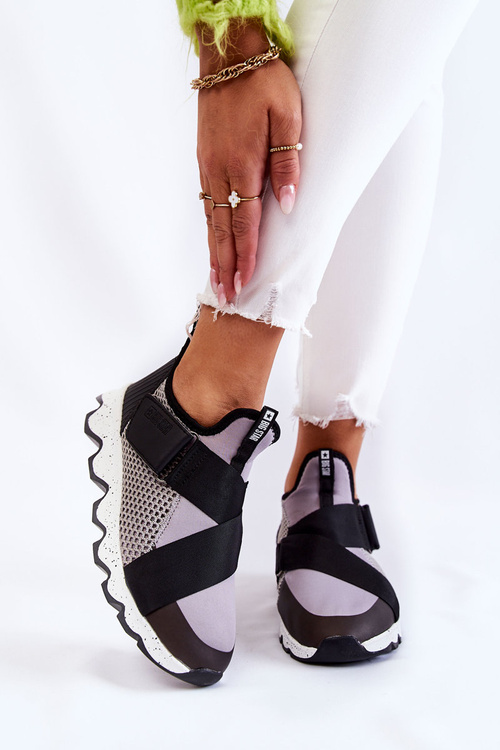 Dámska veľká hviezda KK274546 Gray-Black