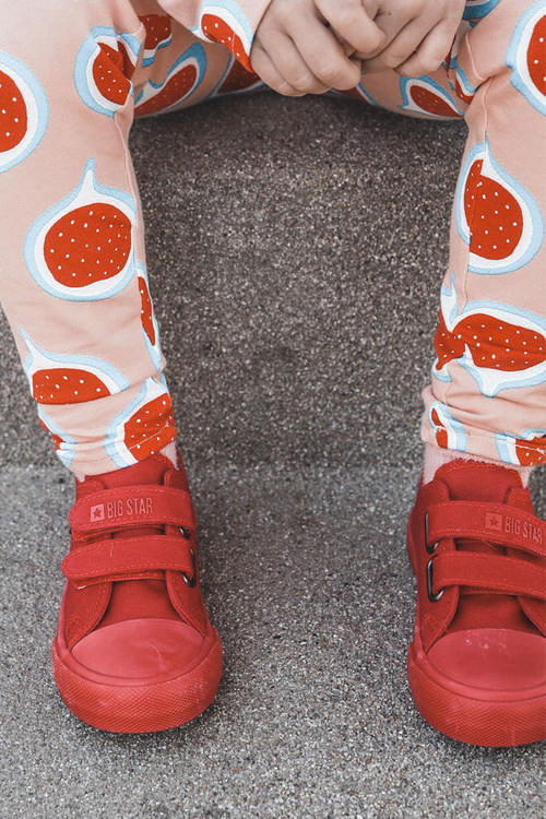 Dětské klasické tenisky BIG STAR JJ374046 Červené
