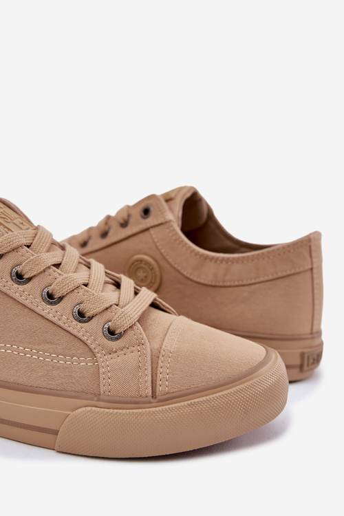 Pánské Textilní Tenisky Big Star RR174337 Béžové