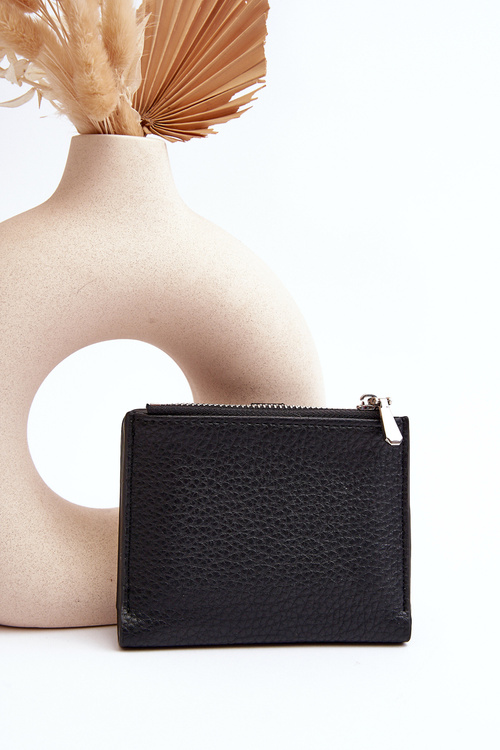 Dámská peněženka z ekokůže černá Lazara