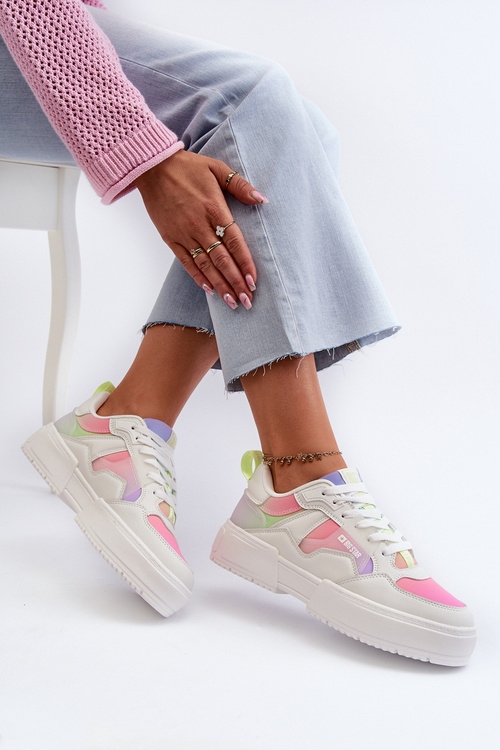 Dámske tenisky Big Star NN274359 so systémom Memory Foam v multikolor dizajne