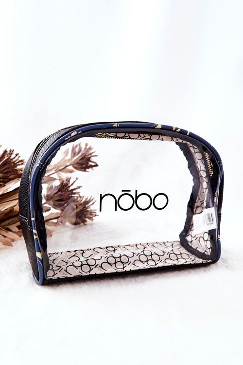 Malý průhledný kosmetický kufřík NOBO L0050-CM13 Mix