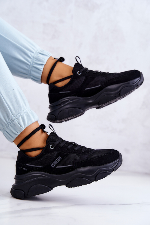 Dámské Sneakers Sportovní Obuv Big Star JJ274578 Černá
