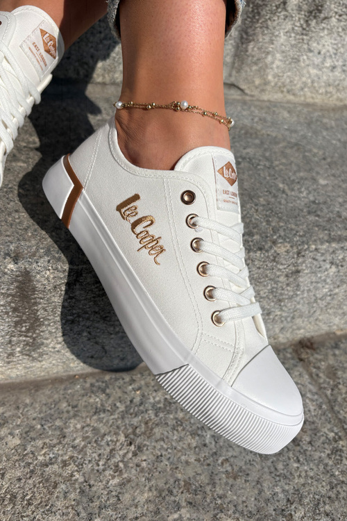 Dámské Textilní Tenisky Lee Cooper LCW-25-31-3428L Bílé