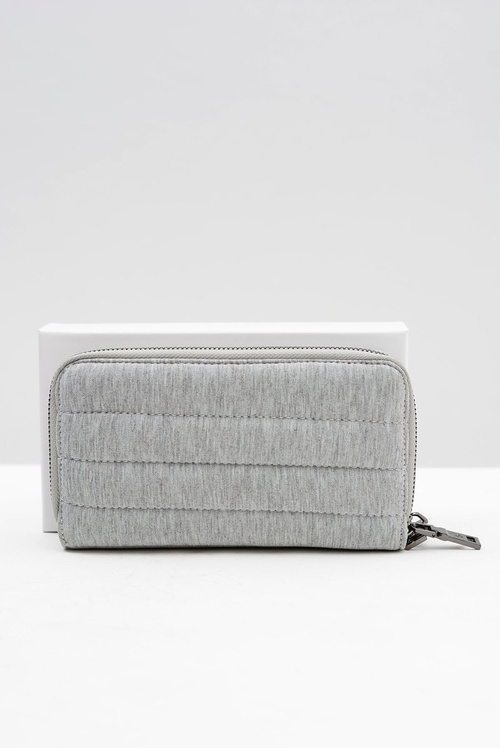 Veľká šedá dámska peňaženka