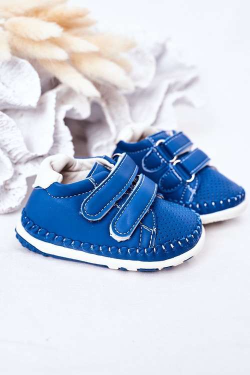 Dětské Kožené Sportovní Obuv Modré Billie