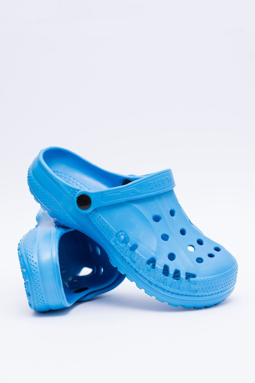 Dámska penová flip -flops eva modrá