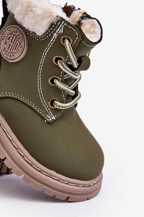 Dětské Trapery Botky Na Zip s Kožušinou Zilelone Marialee