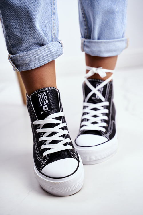 Dámska veľká hviezda Black GG274012 tenisky