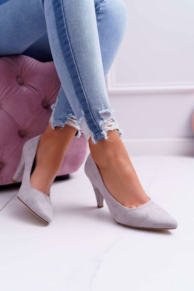 Dámské Lodičky Sergio Leone PB139 Šedé Felice