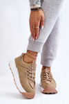 Dámske športové topánky na platforme Beige Dakari