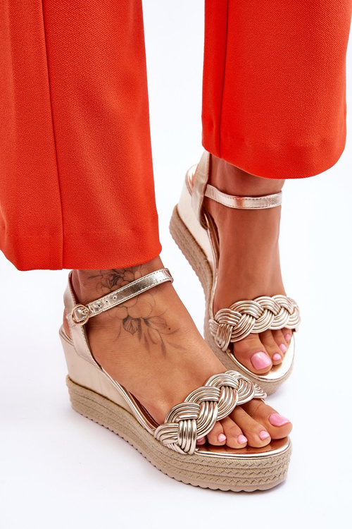 Klasické kožené sandále pre Golden Denisse Kliny