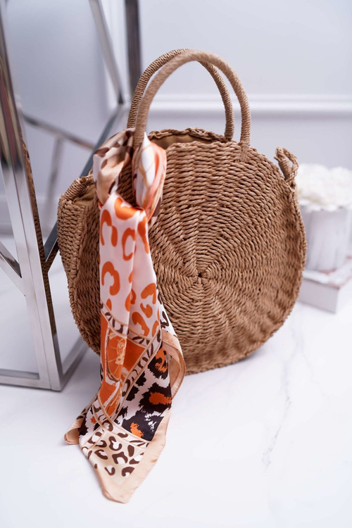 Dámska opletená taška Octario Camel