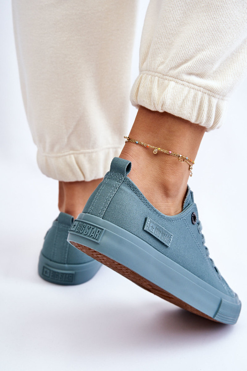 Dámské klasické nízké tenisky Big Star LL274019 Zelená