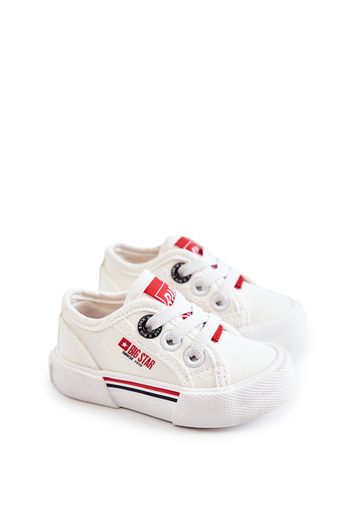 Detské nízke tenisky Veľká hviezda JJ374160 biela