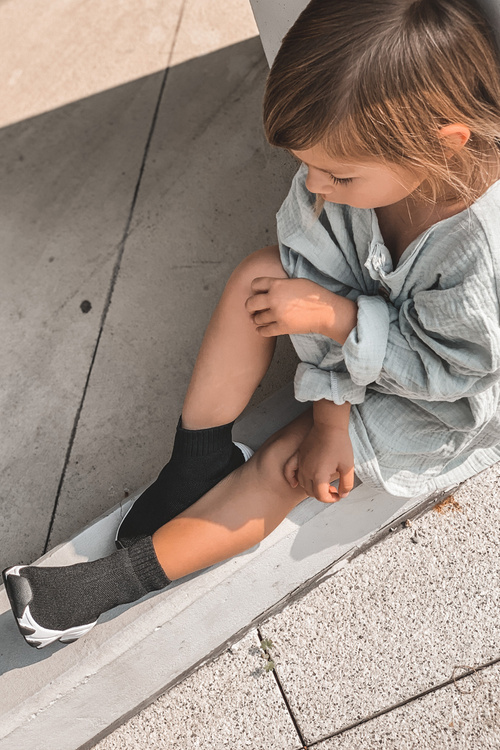 Black Callobe Detské mládežnícke športové topánky