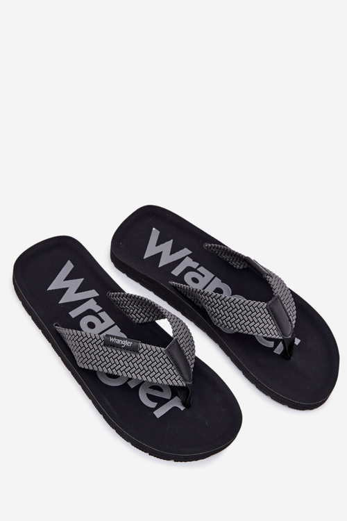 Pánské Japonské Pantofle WRANGLER ZANE FLIPFLOP MEN LOW 20251044.20251044.10E Šedé