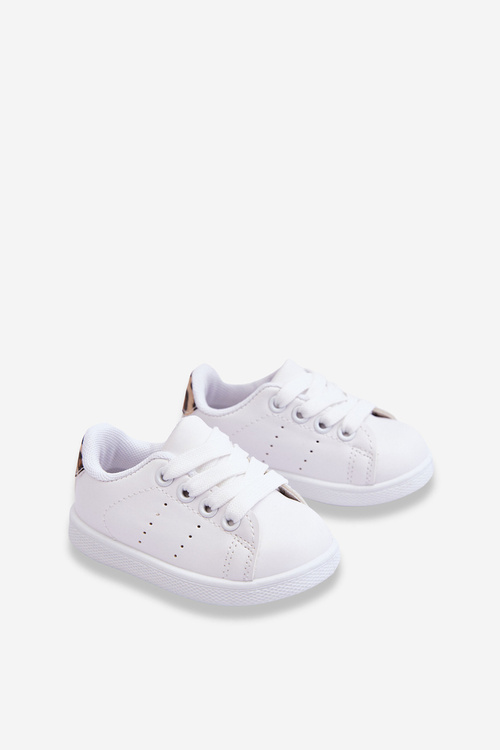 Dětské sportovní boty Leopardí bílé Lanvi