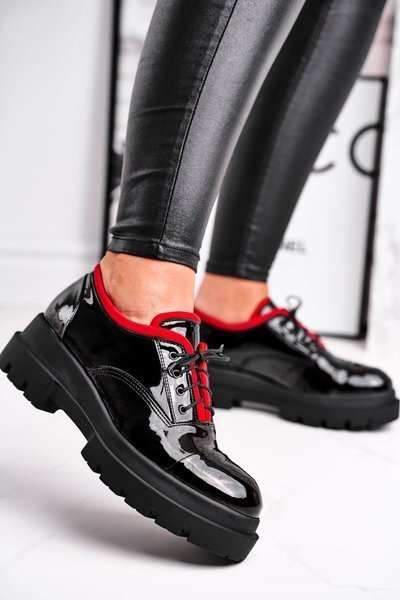 Dámské Boty Loafers Kůže Černé Visconi 7427936