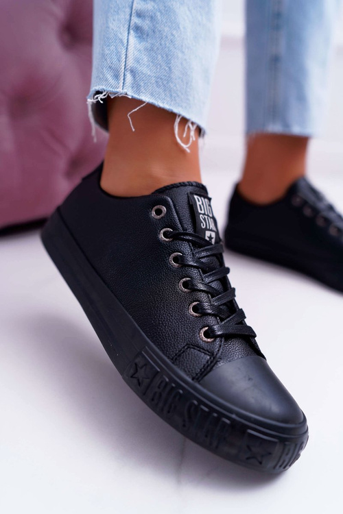 Dámska veľká hviezda čierna EE274247 tenisky