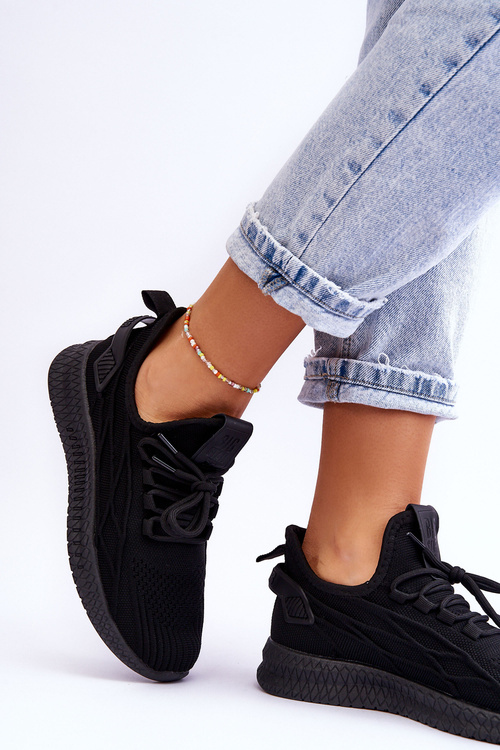 Dámske posuvné tenisky Big Star LL274711 čierna