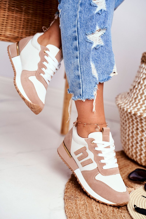 Dámská Sportovní Obuv Sneakers Béžové Maddie