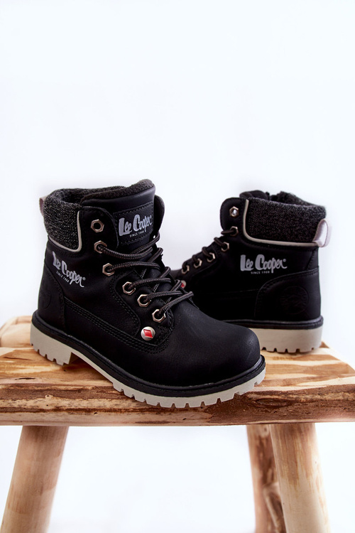 Dětské boty Lee Cooper LCJ-22-01-1491 černé