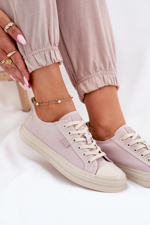 Dámské Tenisky Big Star RR274732 Světle Růžové