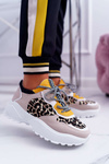 Dámská Sportovní Obuv Tlustou Podrážkou Leopard Chillout