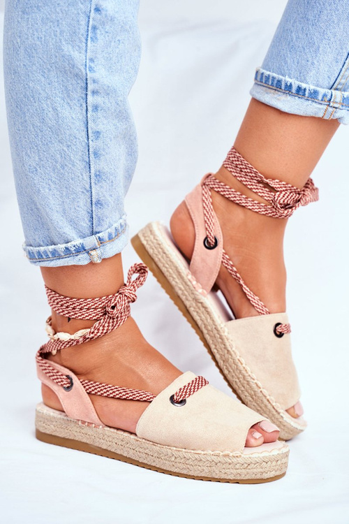 Dámské Espadrilky Béžové Monacoz