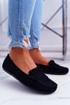Dámske mokasíny čierne espanto