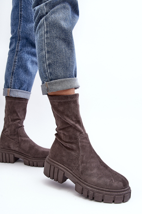 Pripojené ploché pracovníci šedej Dimella