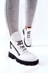 Topánky izolované kožušinou Sergio Leone White TR740