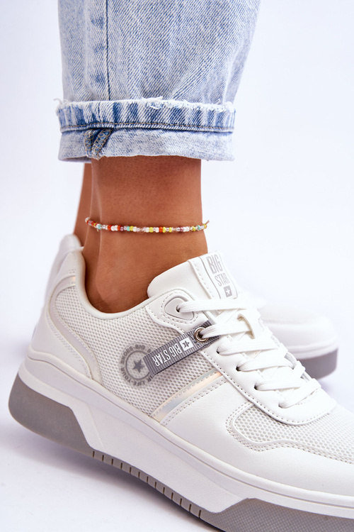 Klasické tenisové pamäťové penový systém Big Star LL274A024 Biela