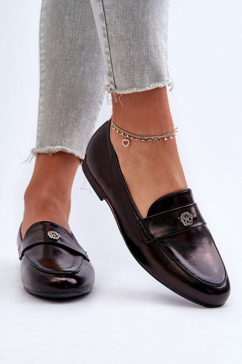 Dámské mokasíny na ploché podrážce béžové Sylvaine