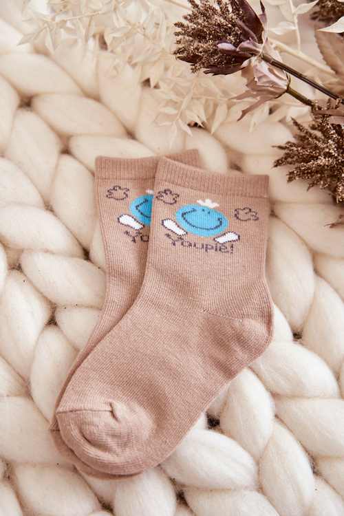 Detské bavlnené ponožky s 5-pakovými multikolorovými vzormi