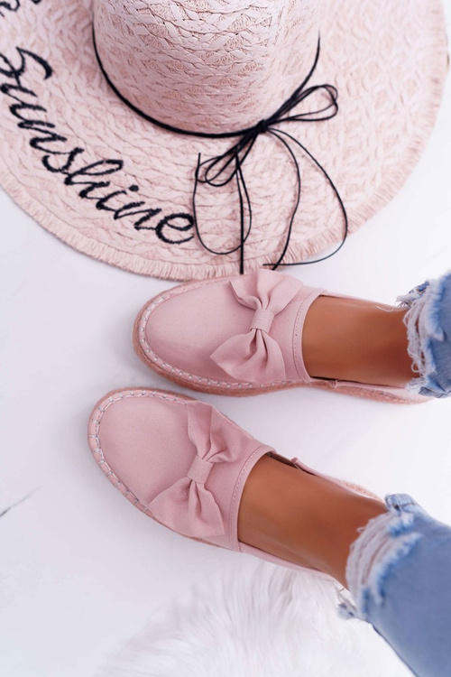 Dámské Espadrilky Textilní Big Star Růžové DD274785