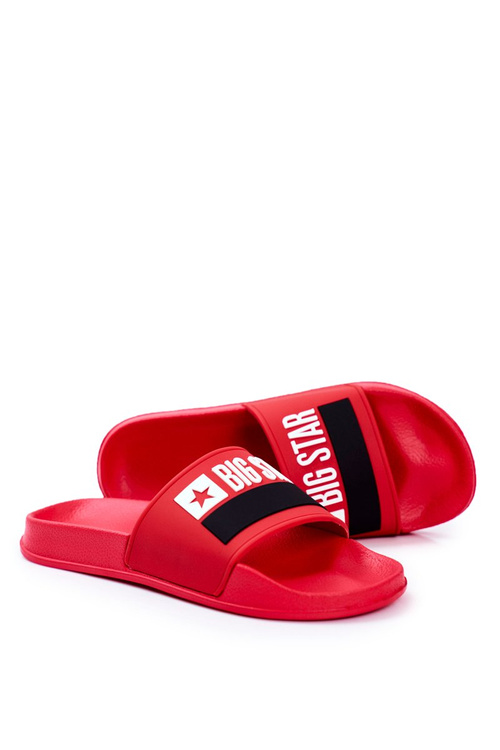Pánske flip -flops Big Star Classic Red GG174939