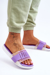 Dámske východy slnka fialové papuče