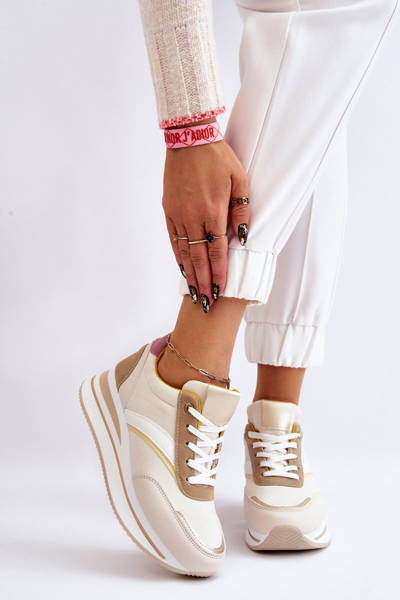 Hermain Béžová športová topánky