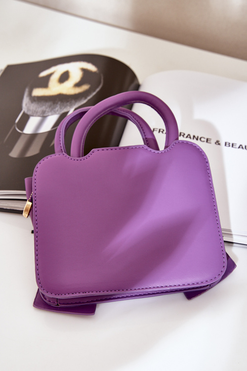 Malá Taška S Mašľou Fialová Nesehe